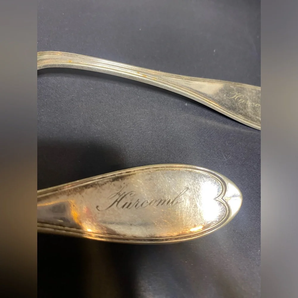 Meriden Britannia Co Silver-Plated Set of‎ Six Spoons